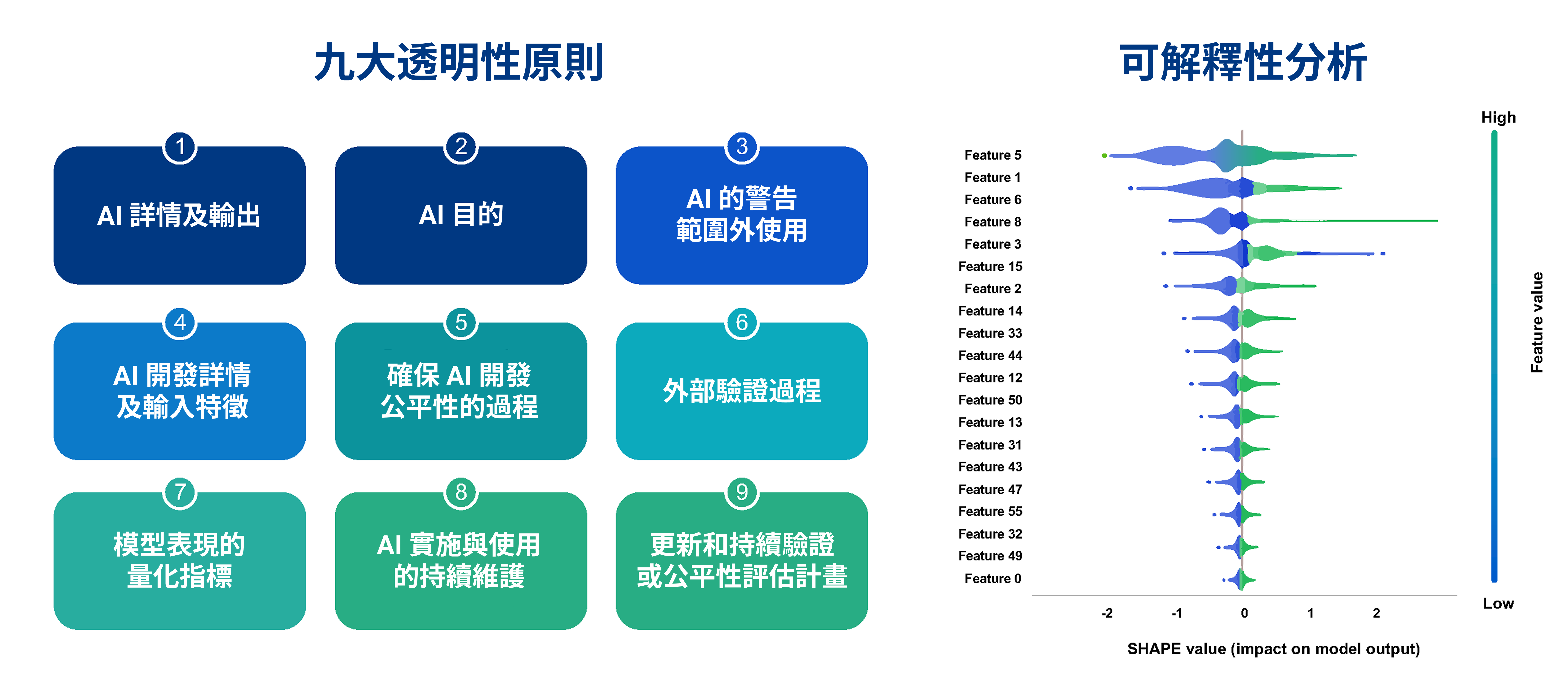 負責任AI落地管理三大策略 - 九大透明性原則及可解釋性分析